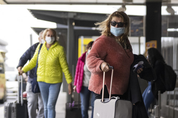 Flights in and out of Sydney have been significantly reduced due to the lockdown.