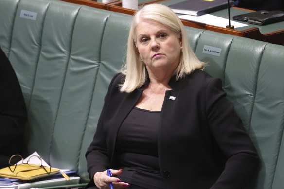 “Personally, I’m very pleased she’ll be leaving,” Home Affairs Minister Karen Andrews said.