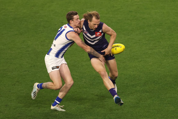 David Mundy starred for the Dockers.