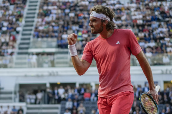 Tsitsipas is among the main contenders for this year’s French Open crown.