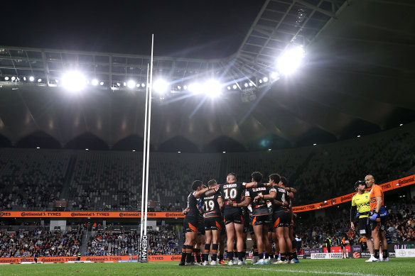 After last week’s thrashing in Townsville, Tigers fans didn’t show up to Comm Bank Stadium in huge numbers.