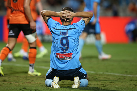 Bobo has been a bright spark in a Sydney FC team that seems to have forgotten how to score.
