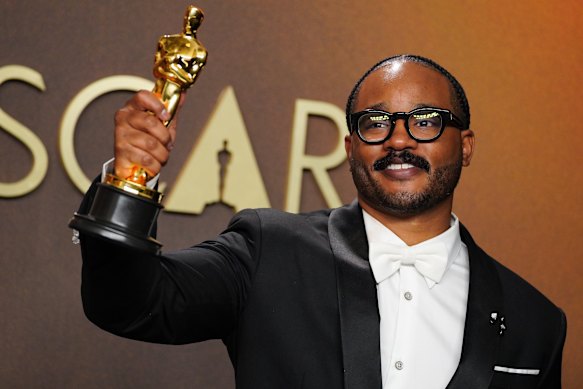 Sinners director Ryan Coogler, winner of the award for best original screenplay.