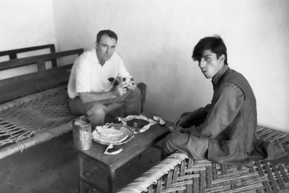 Malcolm Conn on tour in Pakistan in 1998.