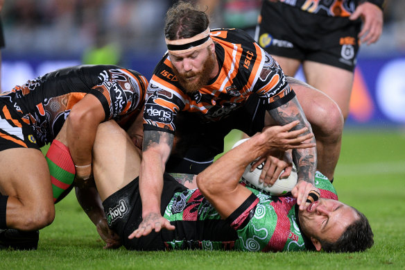 The Rabbitohs' last win came against the Tigers in round 11.