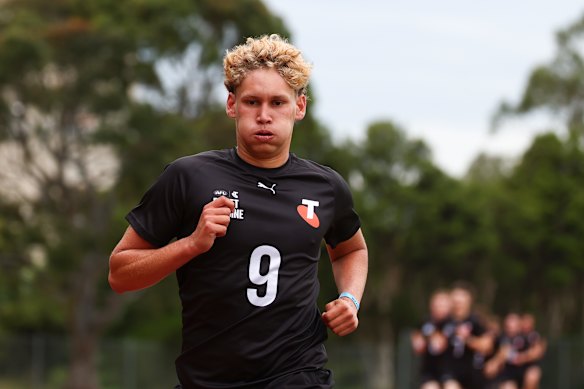 Brisbane academy prospect Caylen Murray. 