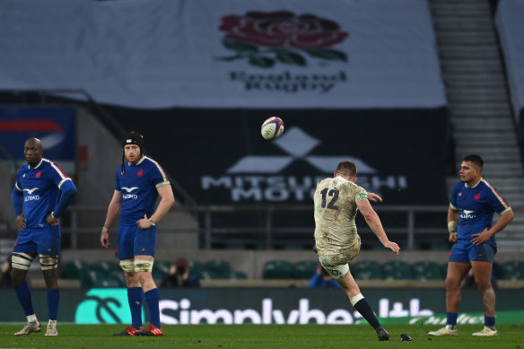 Owen Farrell landed the penalty that mattered most: the winner.