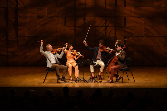 ASQ offered up an enchanting concert drawing on music spanning five centuries.
