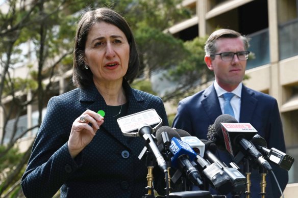 Premier Gladys Berejiklian is still concerned with the number of people getting COVID-19 tests.