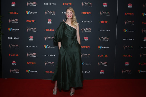 Babyteeth director Shannon Murphy arrives at the AACTA Awards.