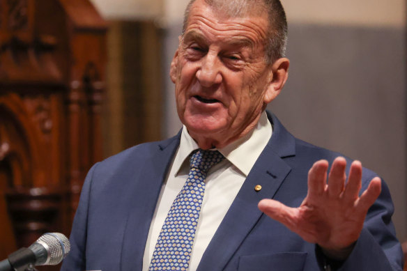 Former Hawthorn president Jeff Kennett.