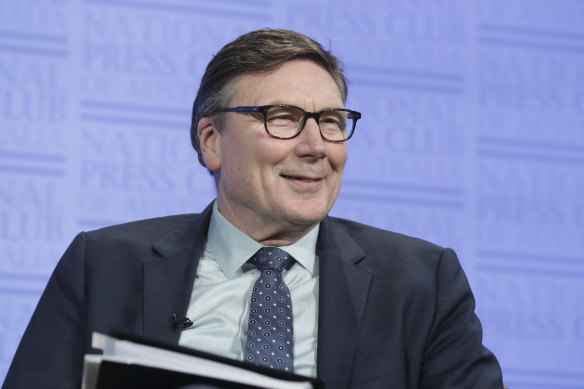 When David Thodey departed Telstra, after six years at the top, the company’s shares were trading near a 15-year high at around $6.30.