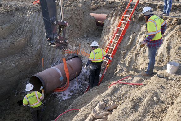 TC Energy had already suspended construction on the pipeline earlier this year, after Joe Biden revoked a presidential permit for the project.