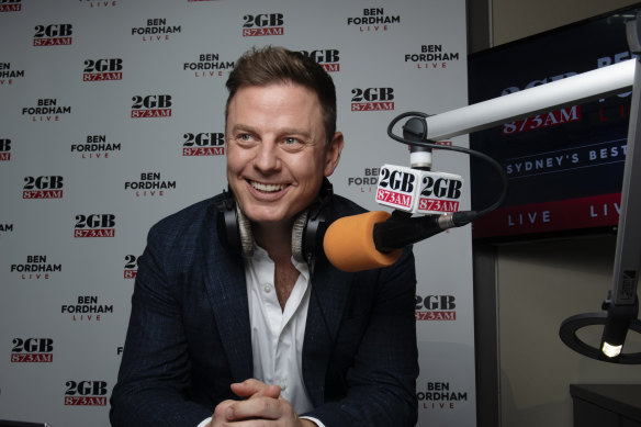 2GB breakfast host Ben Fordham.