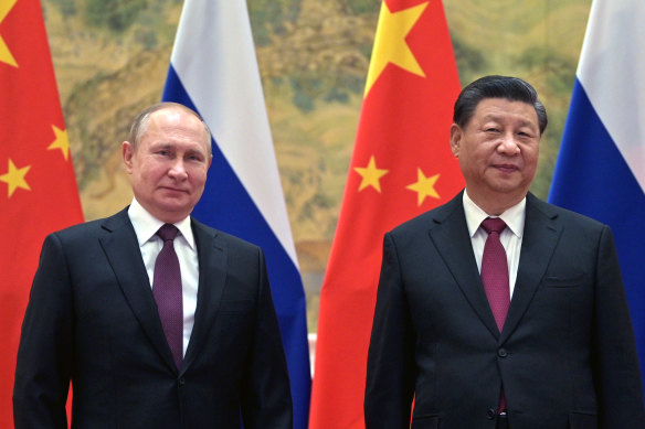 Soros took aim at the “repressive regimes” of Russia and China. 