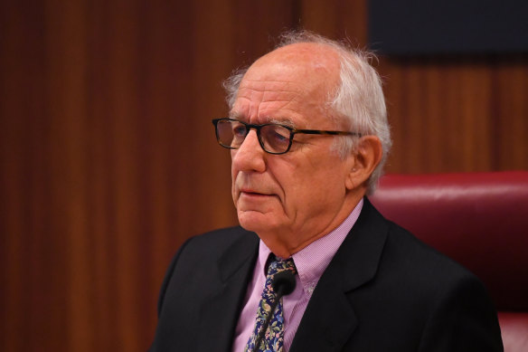 Commissioner Raymond Finkelstein listens to fresh complaints about Crown’s conduct