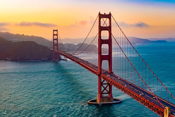 Bridge too far: US President Donald Trump has threatened to remove cities such as San Francisco as host cities.