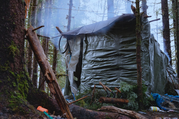 Gimme shelter: Contestants have to band together in teams, and build places to keep out the elements, with only basic materials.