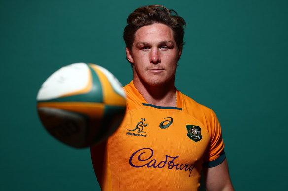 Wallabies co-captain Michael Hooper.