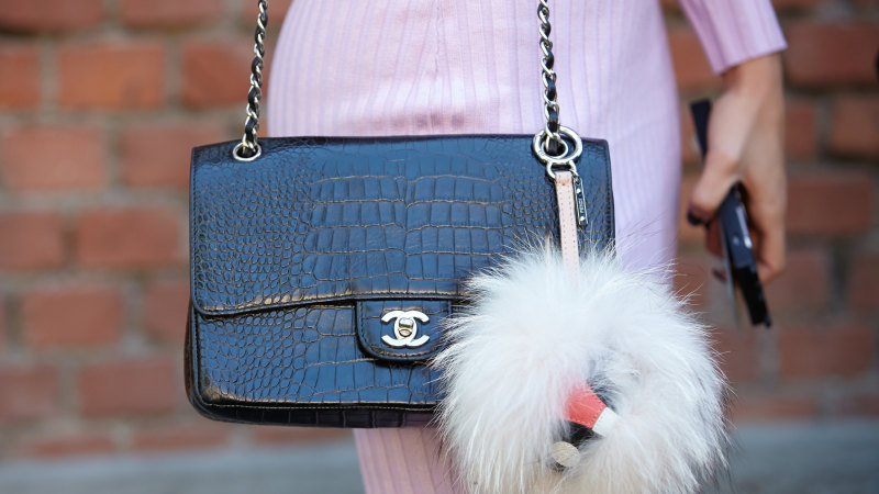 Chanel crocodile skin handbag cheap