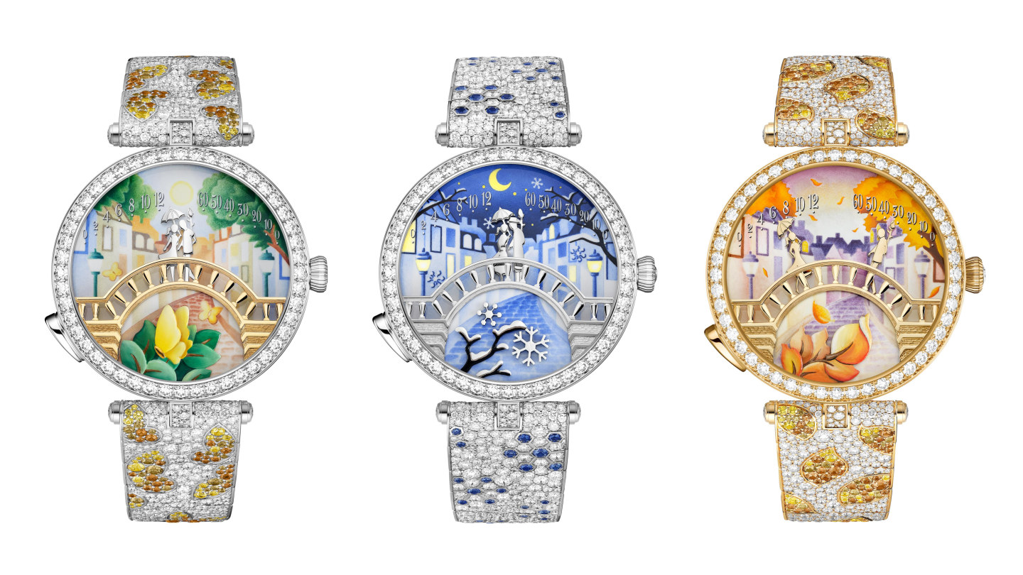 Van Cleef Arpels releases new watch collections including an