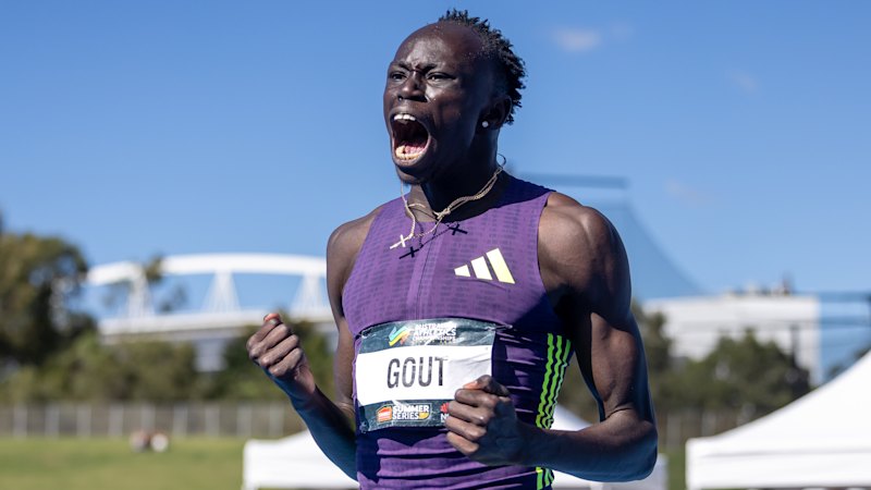 Gout runs under 20 seconds to smash national 200m record