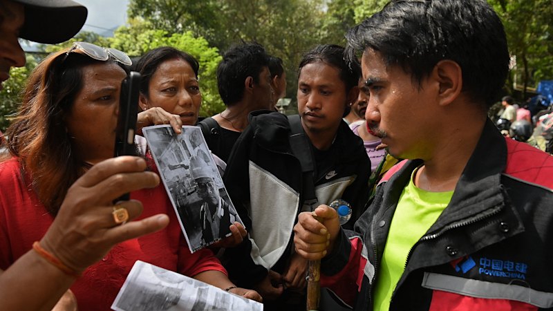 Worker describes escaping flooded Nepal tunnel after inland tsunami