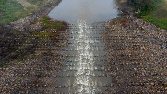 A fishway near Dubbo
