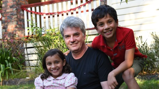 Canterbury father Greg Smart is fully vaccinated and will most likely get his children Annie, 8, and Teddy, 9, but wants to wait until at least March next year to wait for more studies and have the highest amount of protection for his children through next winter.