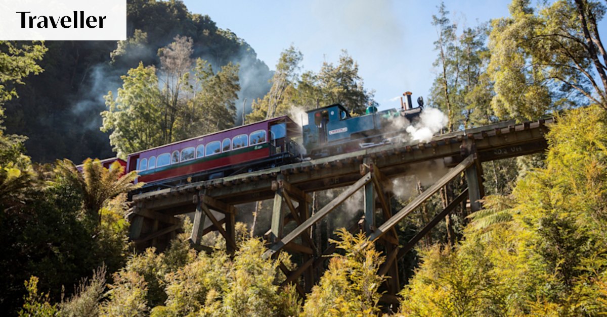 The anti-bullet train: Rugged Aussie rail journey where the top speed is 20km/h