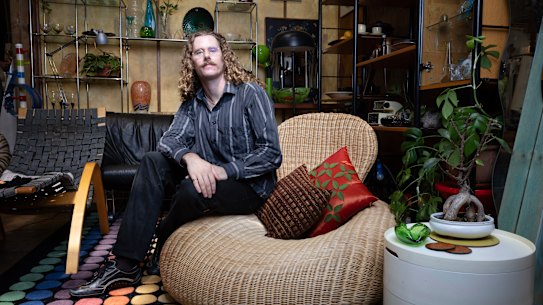Jason Mumford at this vintage furniture store at Mitchell Road Antiques with a number of Vintage IKEA item which have become one of the most coveted types of furniture for collectors.