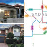 Areas with sizeable house price drops between stations.