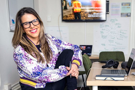 SpaceDraft founder and CEO Lucy Cooke in Perth.