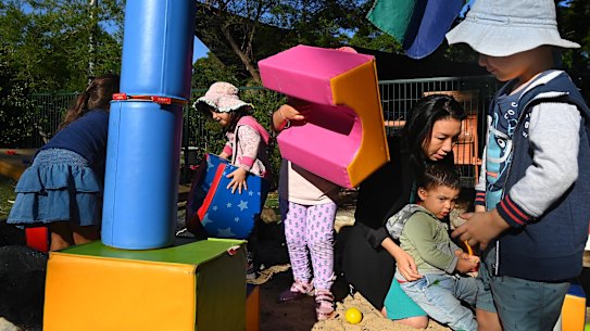 The ACCC has released an interim report into childcare costs.