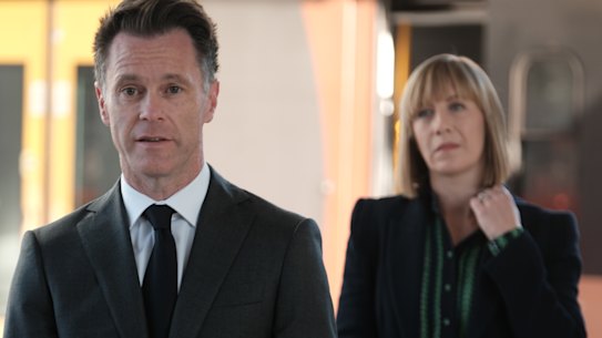 Premier Chris Minns, left, says he has faith in all of his ministers, including Transport Minister Jo Haylen, right.