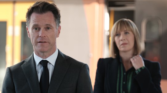 Premier Chris Minns, left, says he has faith in all of his ministers, including Transport Minister Jo Haylen, right.