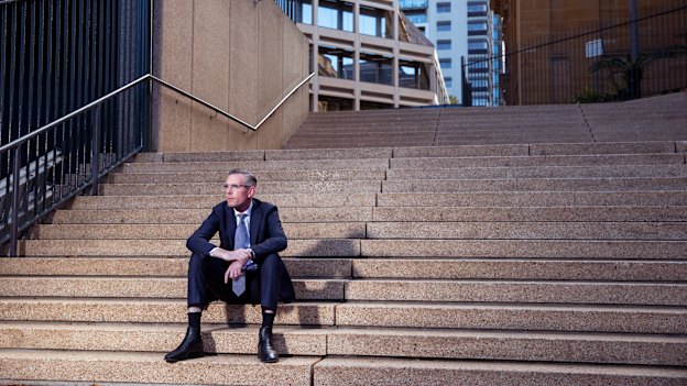 NSW Premier Dominic Perrottet at NSW Parliament in Sydney.
