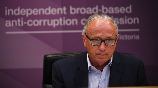 IBAC Commissioner Robert Redlich has defended the agency’s handling of witnesses. 