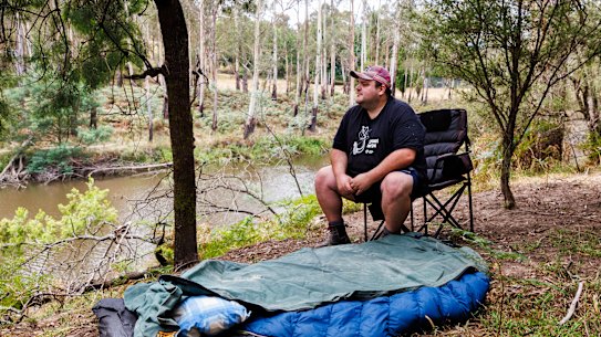 Victorian National Parks Association campaigner Jordan Crook  