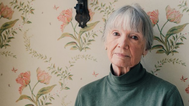 Tyler at her home in Baltimore, the city that’s the setting for most of her books.