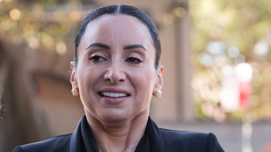 Antoinette Lattouf after the Federal Court’s decision on Wednesday.