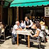 Dining in Venice.