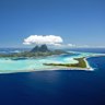Bora Bora’s lagoon is astonishing.