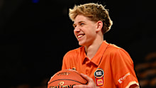  Luke Paul of the Taipans is seen warming up.