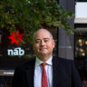 NAB chief executive Andrew Irvine said Donald Trump’s commitment to fuelling growth in the world’s largest economy would potentially boost inflation.