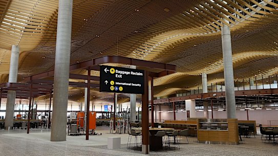 The Western Sydney International Airport terminal building