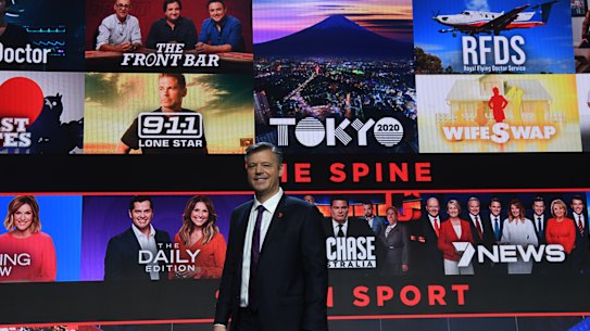 Seven CEO James Warburton will the half-year results this week, his first set since announcing a major re-structure of the business.