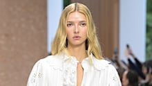 Apple Martin walks the runway during the Chloé Womenswear Spring/Summer 2027 show as part of Paris Fashion Week on October 01, 2026 in Paris, France.