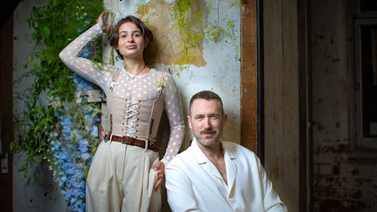 Emmanuelle Mattana and Cameron Lukey