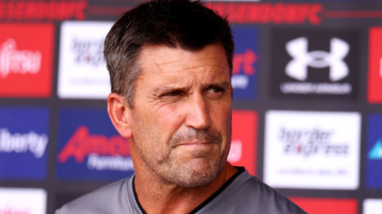 Essendon assistant coach Dale Tapping.